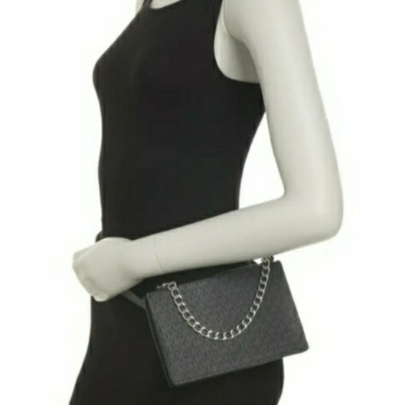 ?️Michael Kors Pull Chain Black Belt Bag main image 5